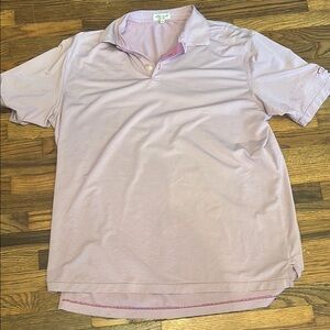Peter Millar Purple Polo Shirt Soft Knit Casual